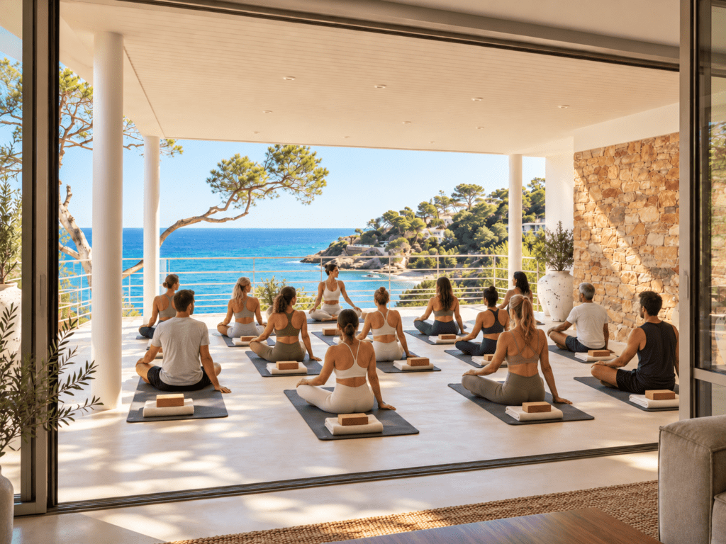 Villa Le Consulat Begur - Corporate retreats Yoga 01