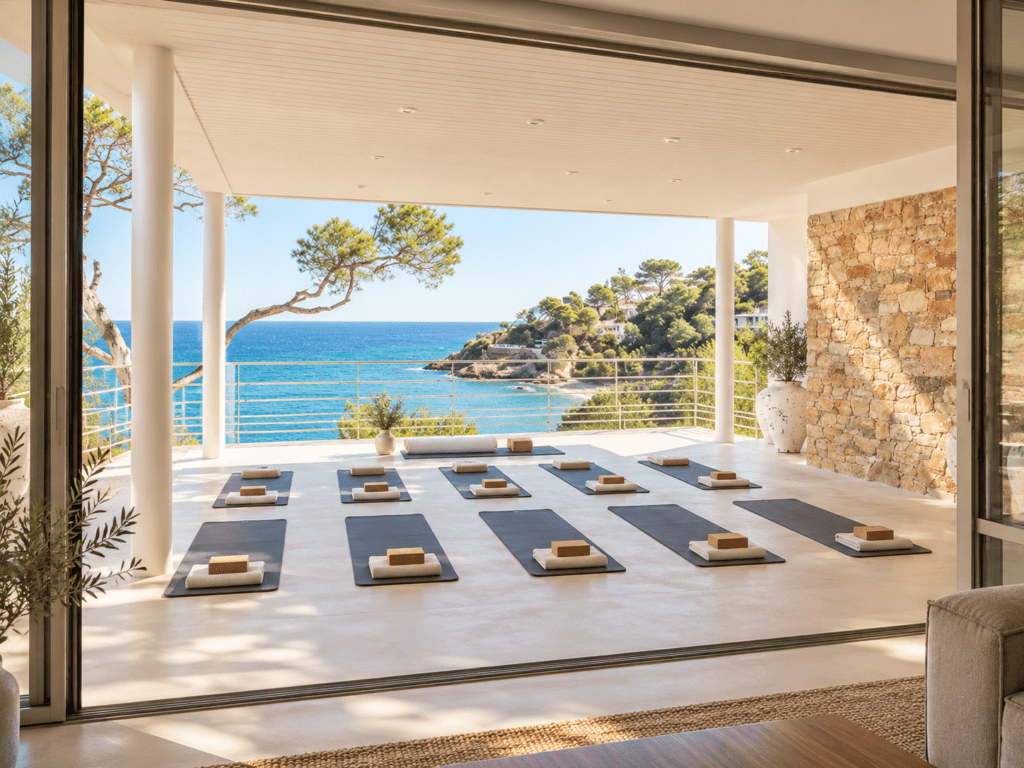 Villa Le Consulat Begur - Corporate retreats Yoga 02