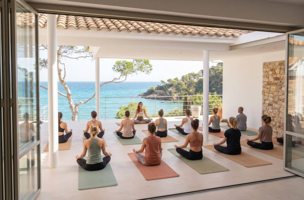 Villa Le Consulat Begur - Corporate retreats Yoga 03